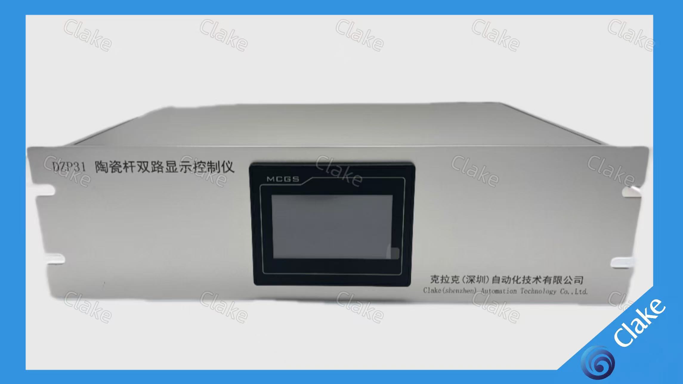 克拉克成功研制新一代国产化自主可控可编程双路陶瓷杆闸门开度显控装置